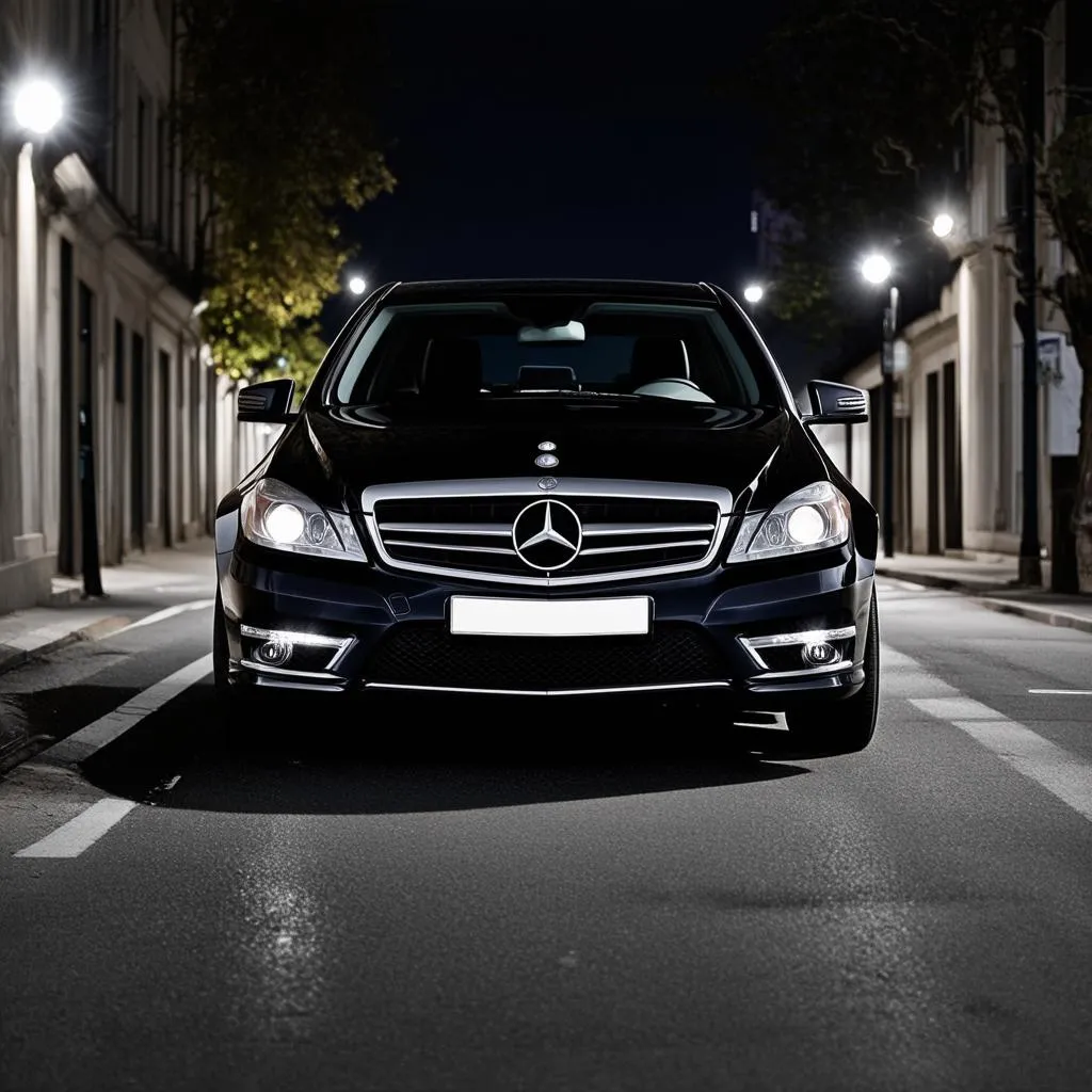 Tout savoir sur les phares xénon de la Mercedes W204