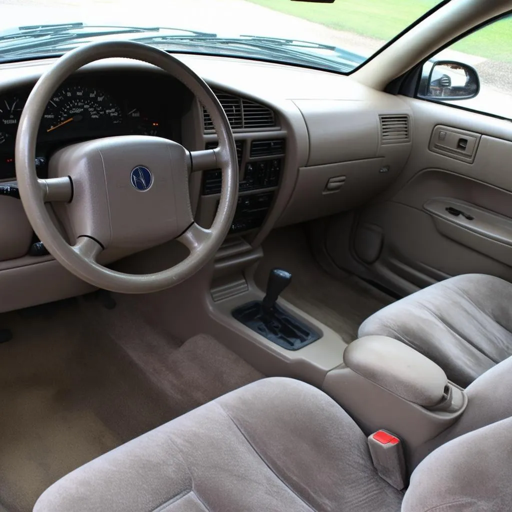 Intérieur d'une Mercury Sable 1995