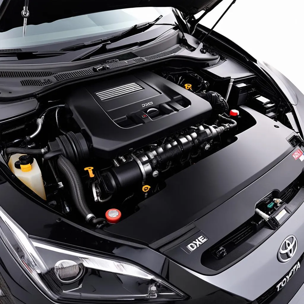 Moteur d'une Toyota GT86 2013