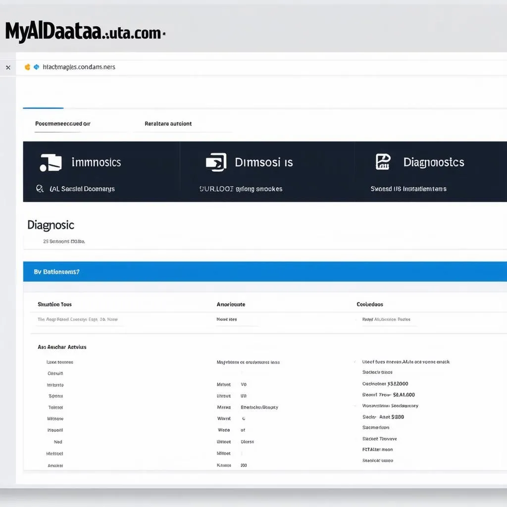 MyAllData Dashboard