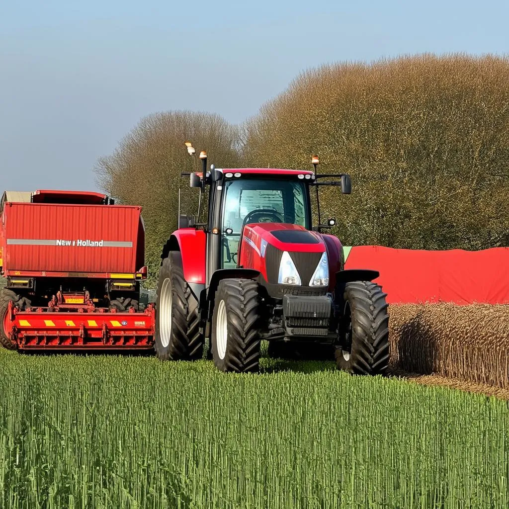 Décryptage du New Holland 7740 : Un Tracteur Emblématique