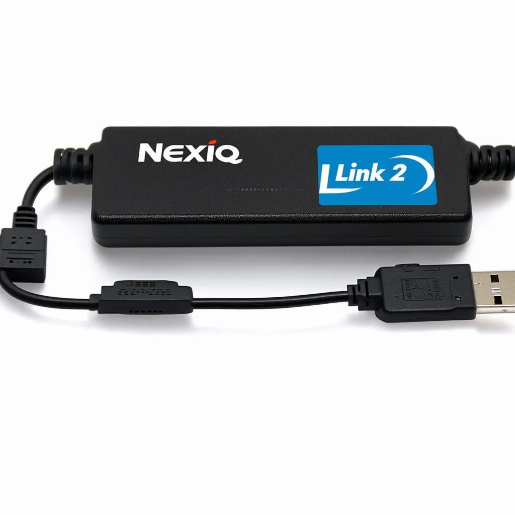 Nexiq USB Link 2 connected to car