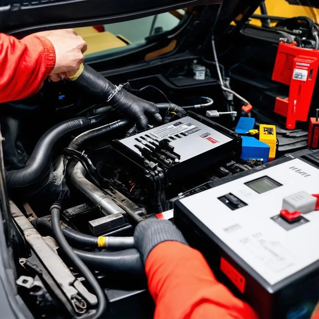 Nissan 350Z ECU installation