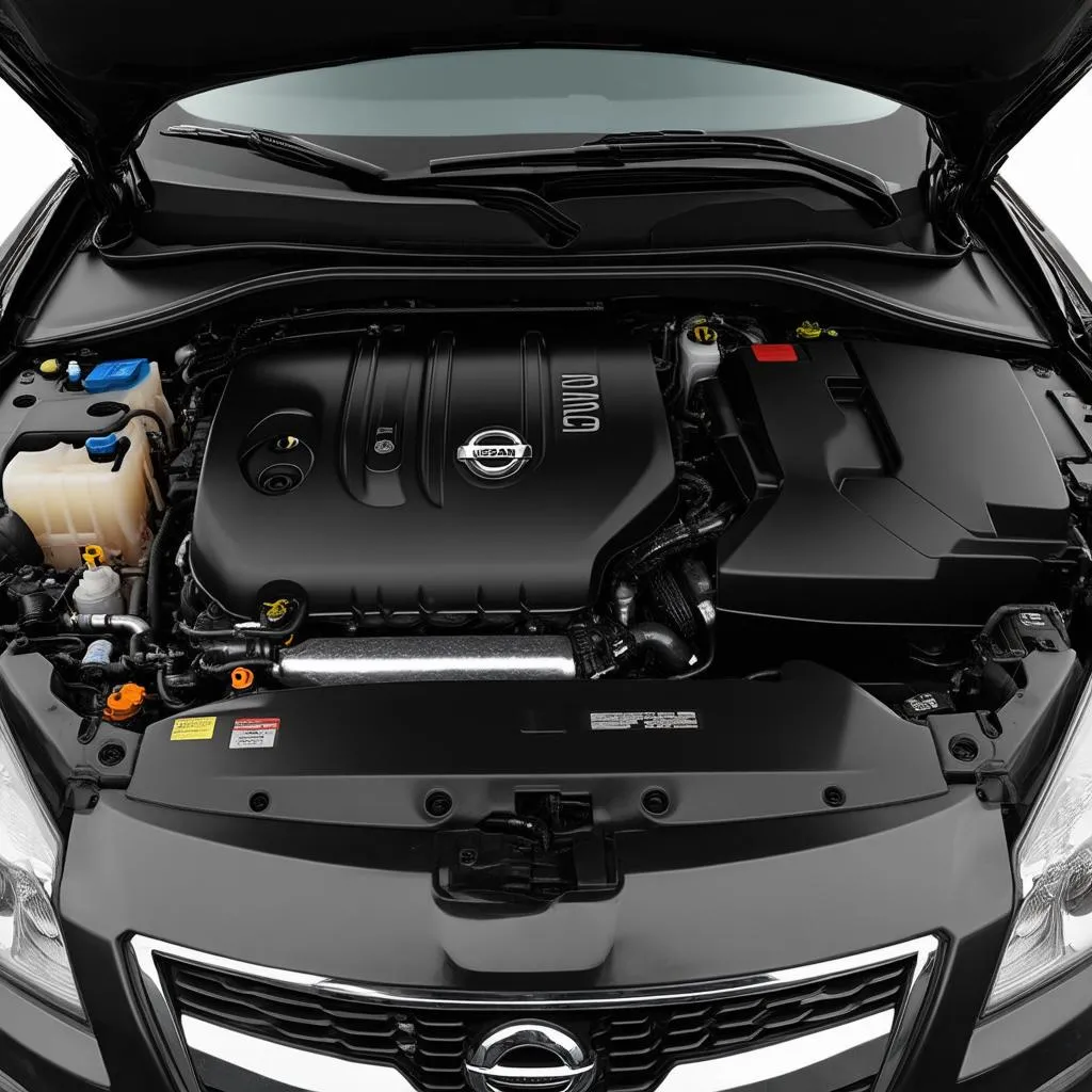 Nissan Maxima engine bay