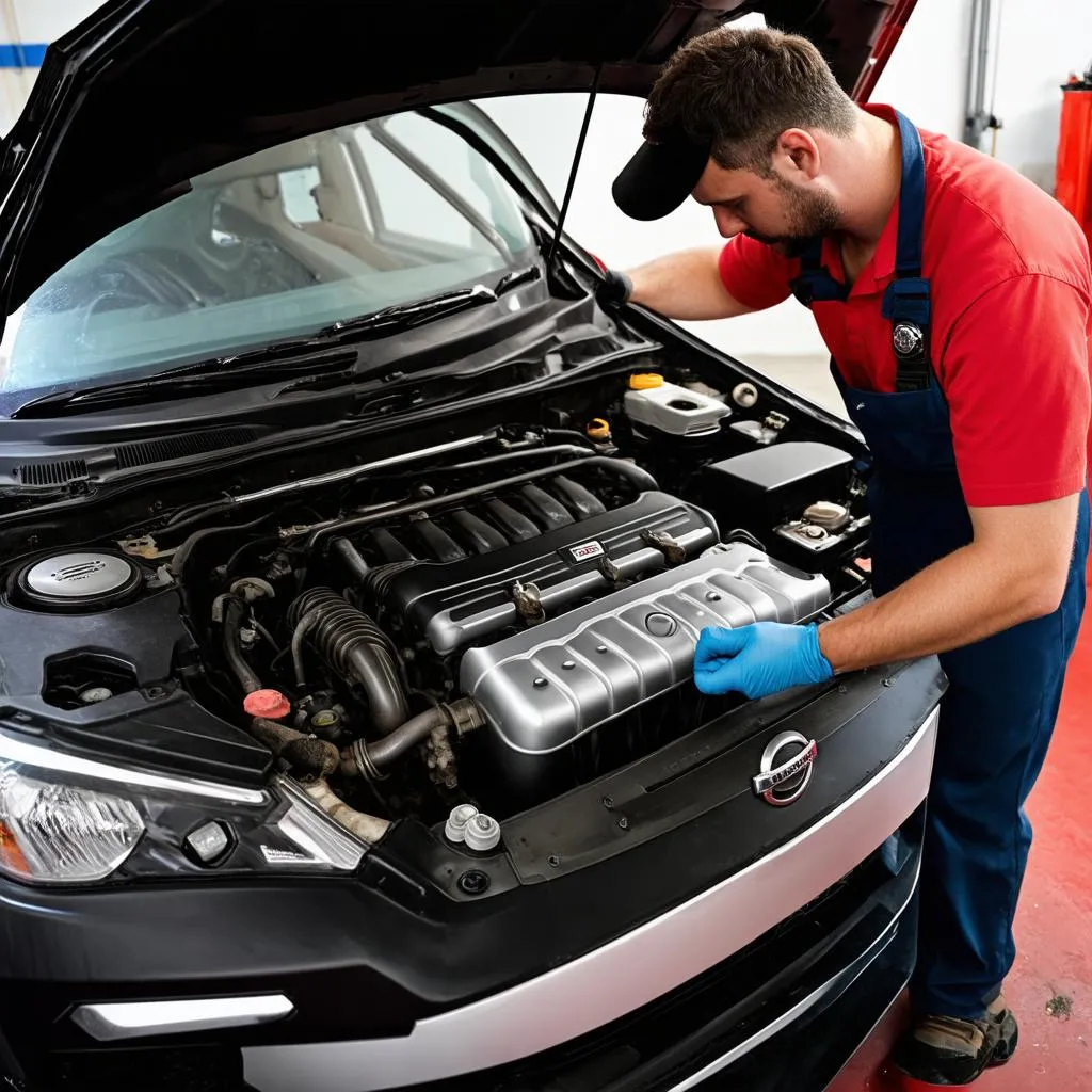 Nissan mechanic