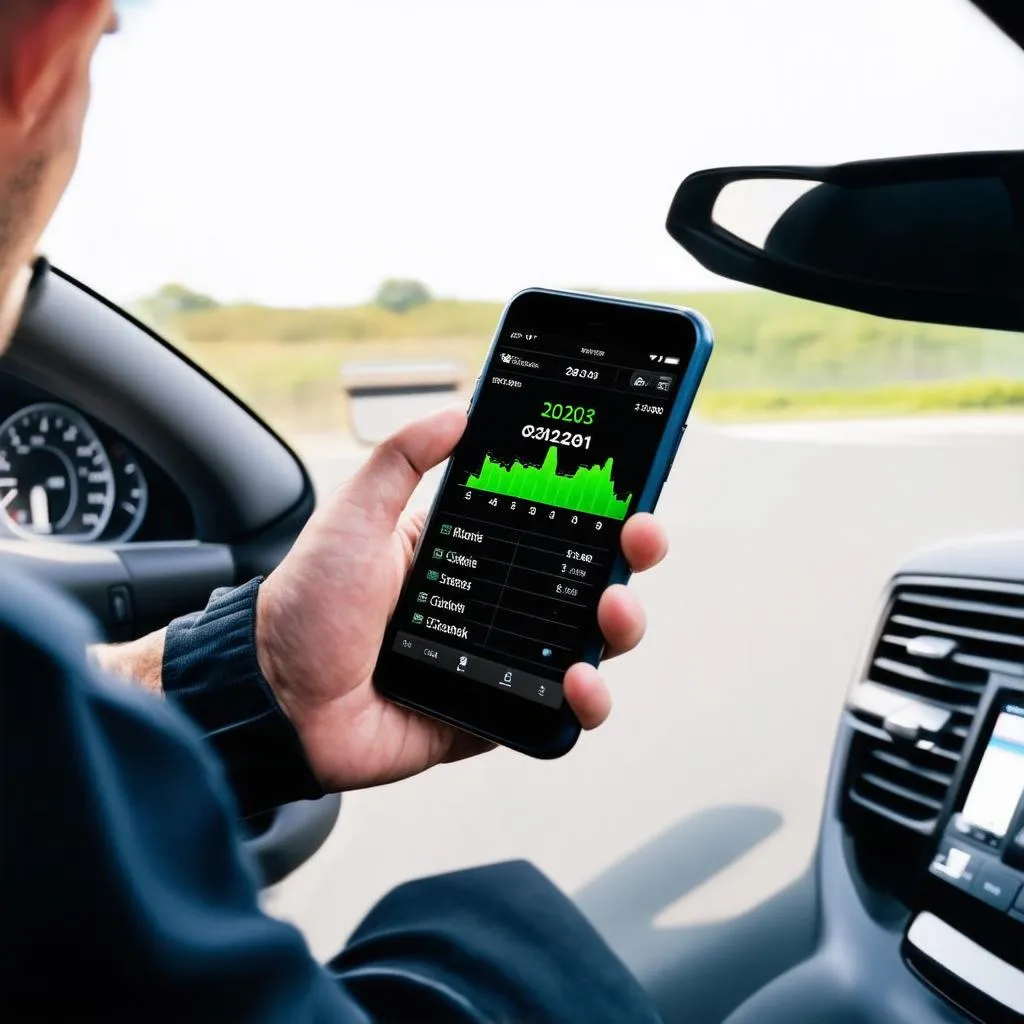 Application OBD sur smartphone