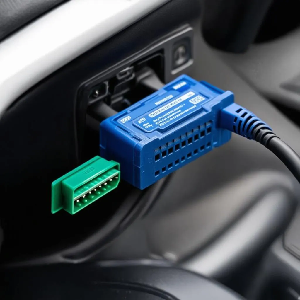 Module OBD installé