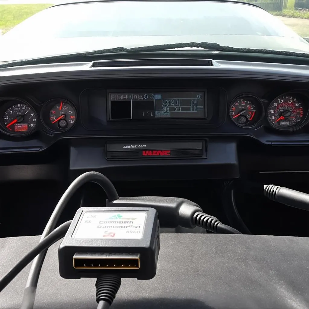 Scanner OBD2 connecté à une Camaro LS1