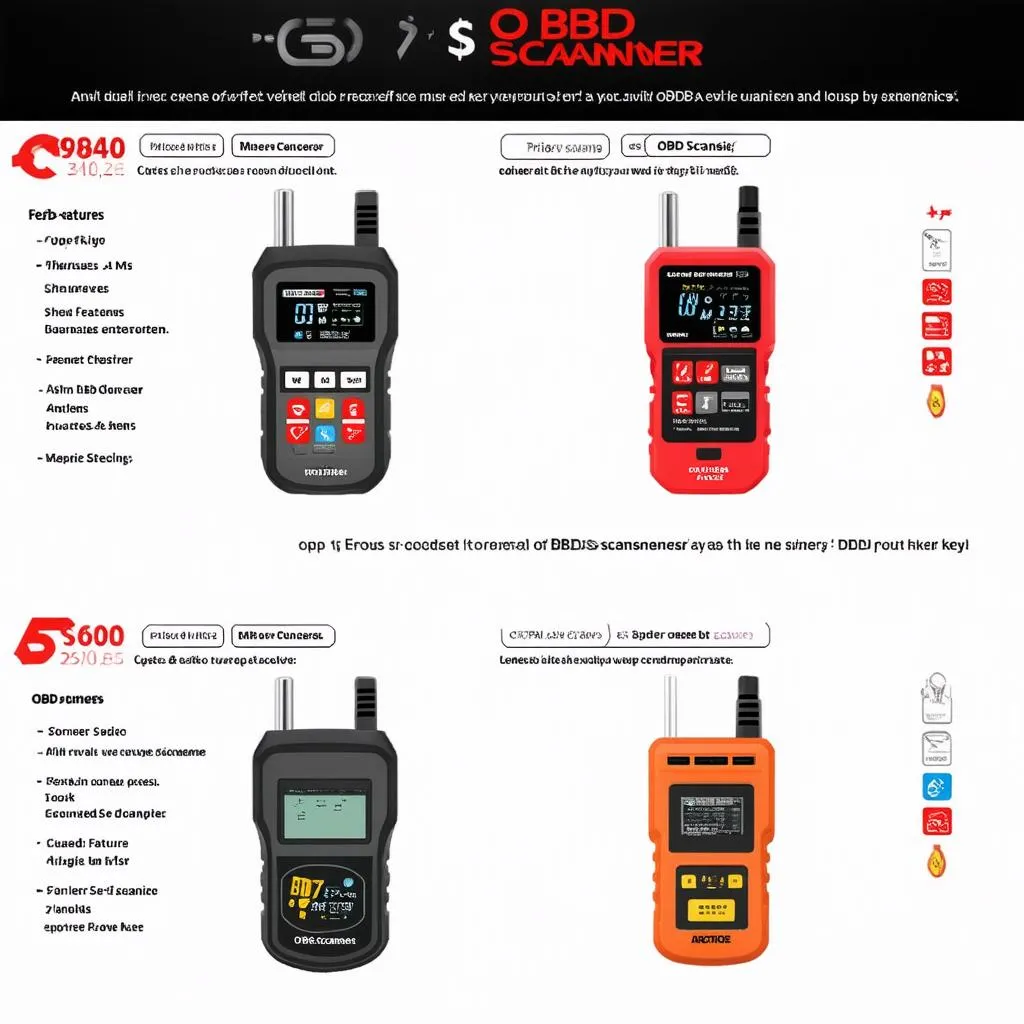 Comparaison des scanners OBD