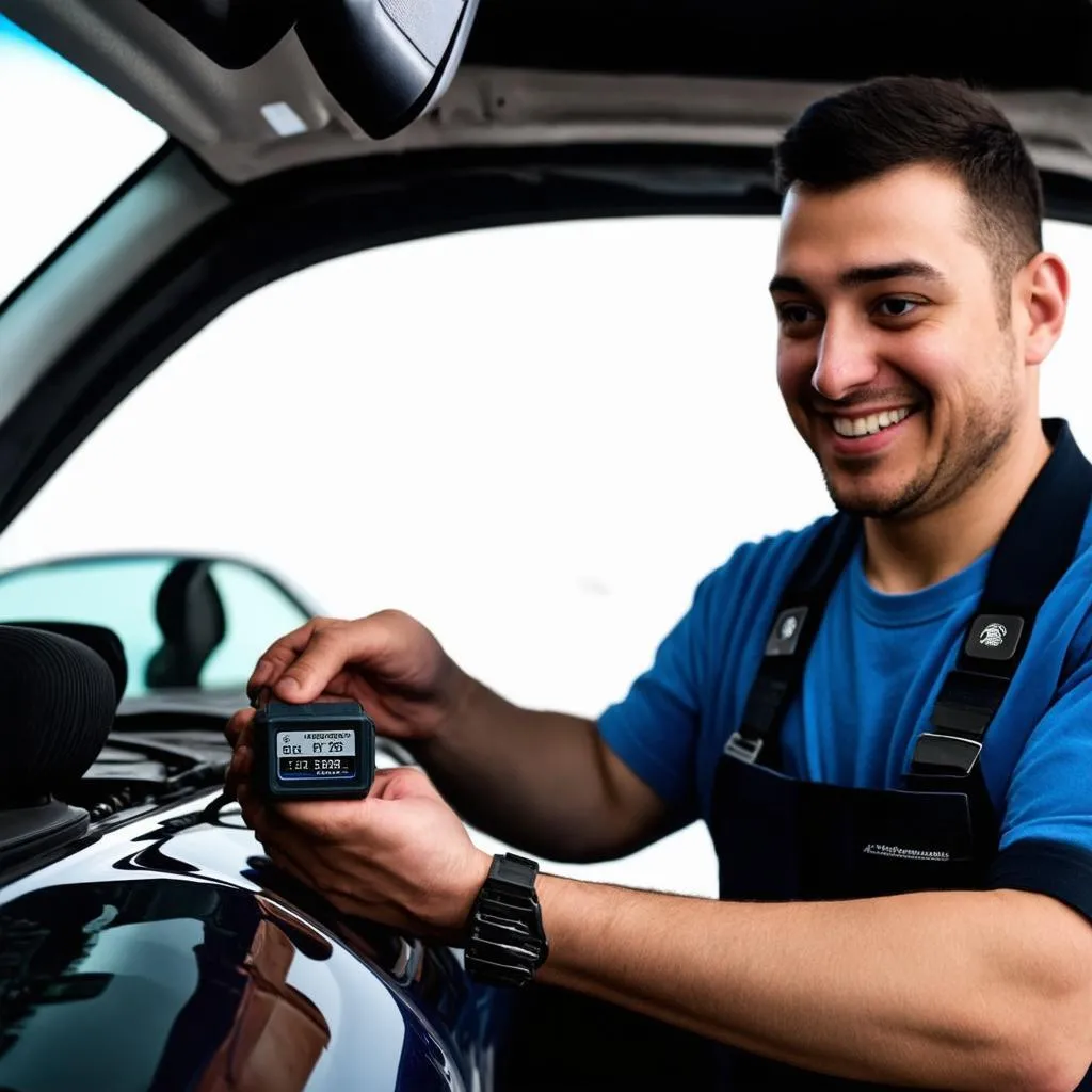 OBD Tracker Installation