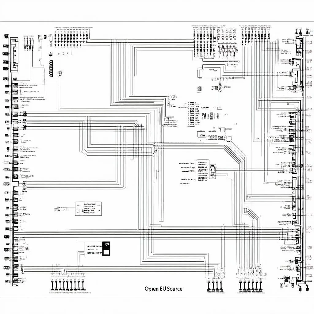 Carte de circuit imprimé de l'ECU open source