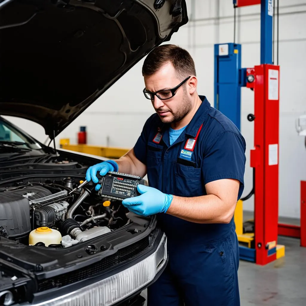 Remplacement de PCM de voiture