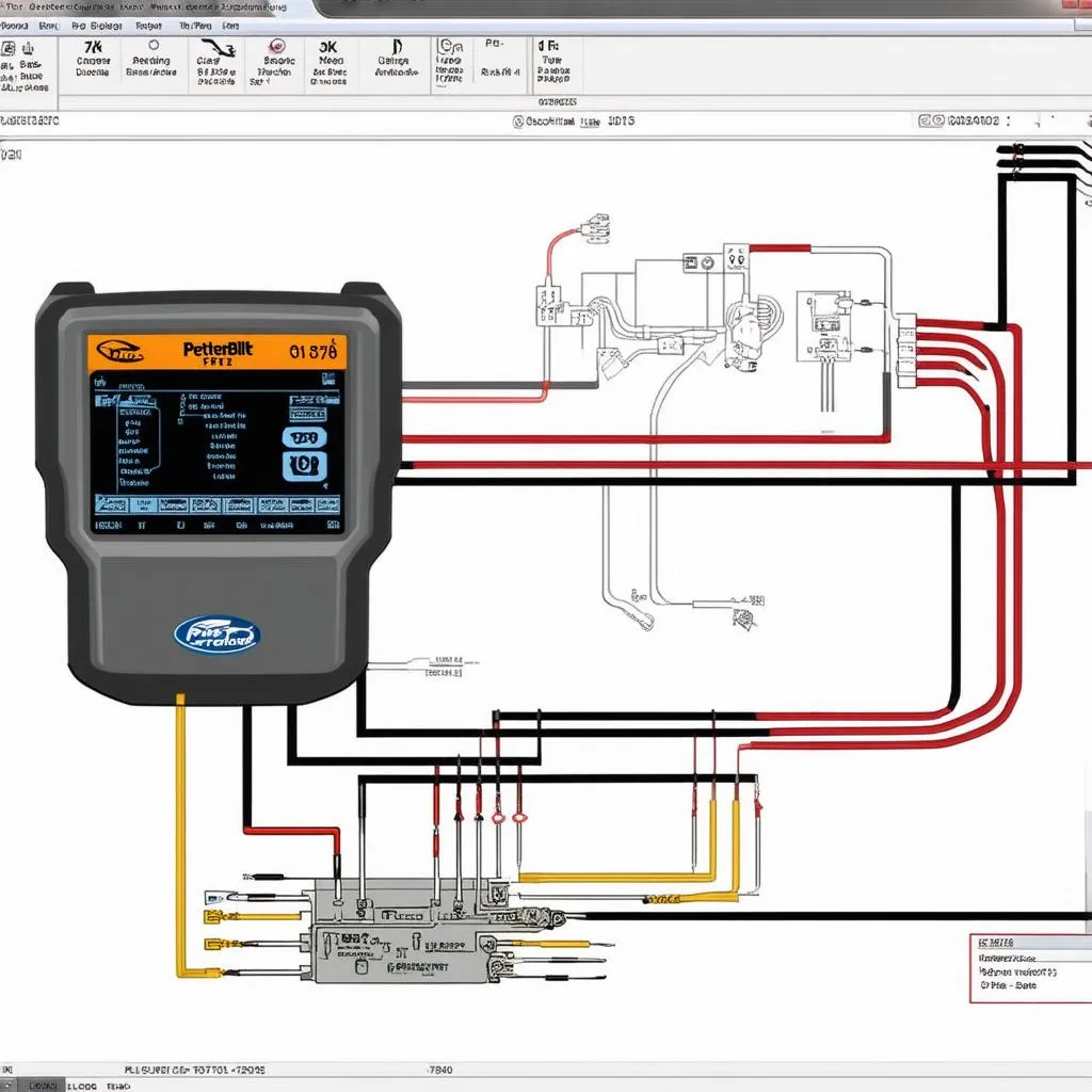 outil de diagnostic peterbilt 389