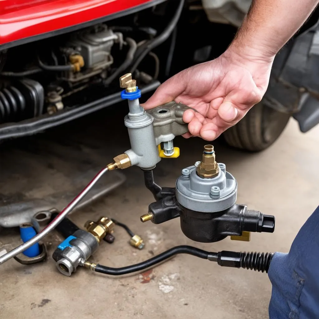 Remplacement de la pompe à carburant