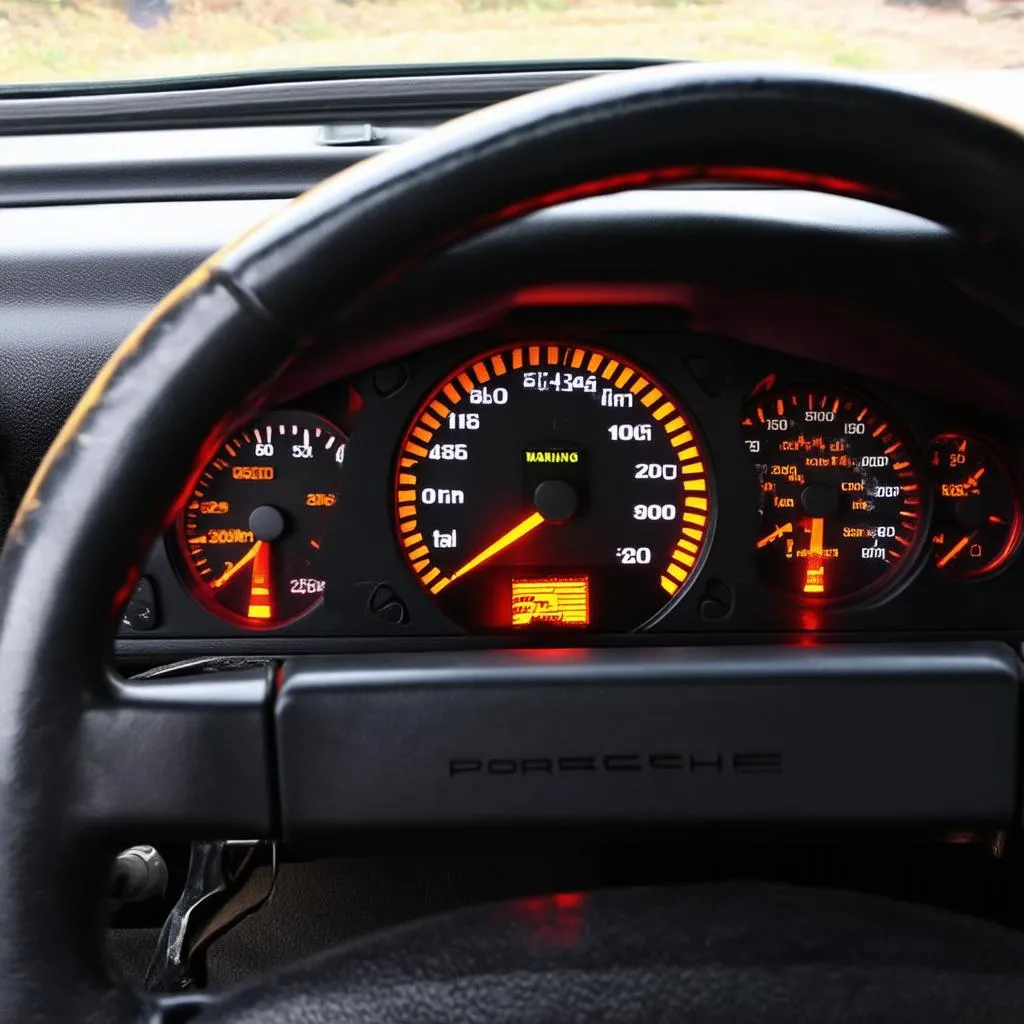 Porsche 944 Dashboard