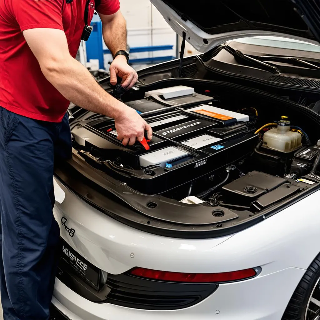 Porsche Panamera Hybrid Battery Replacement