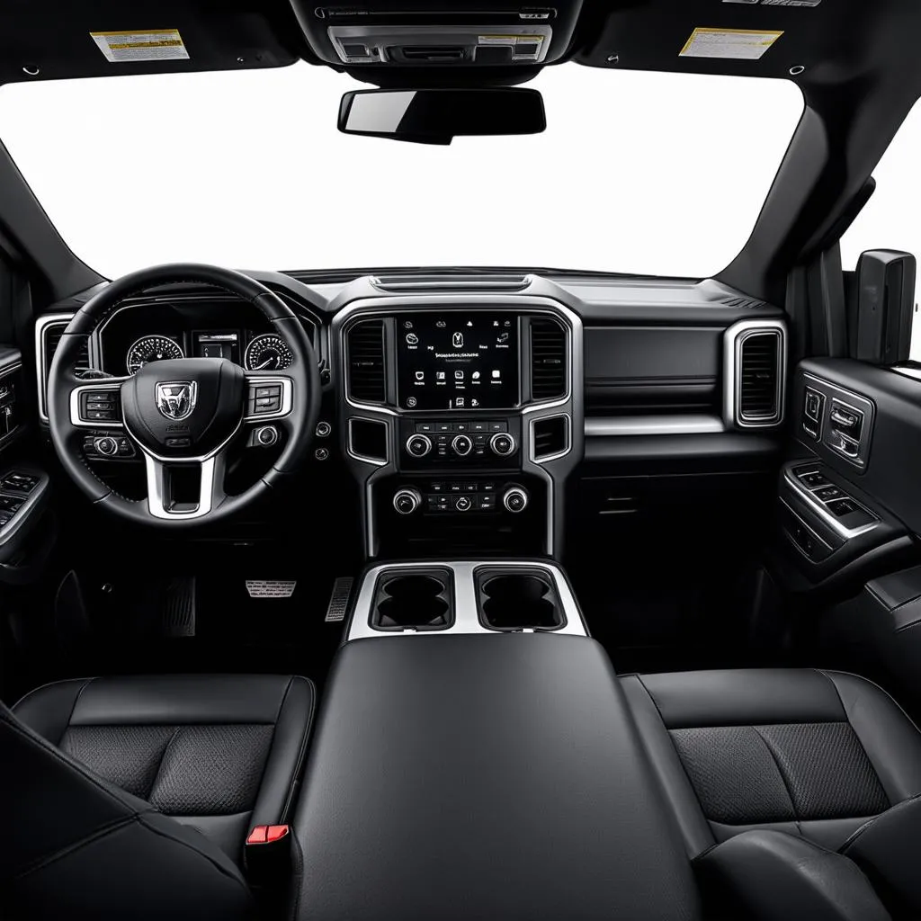 Ram 1500 Uconnect 5 Interior