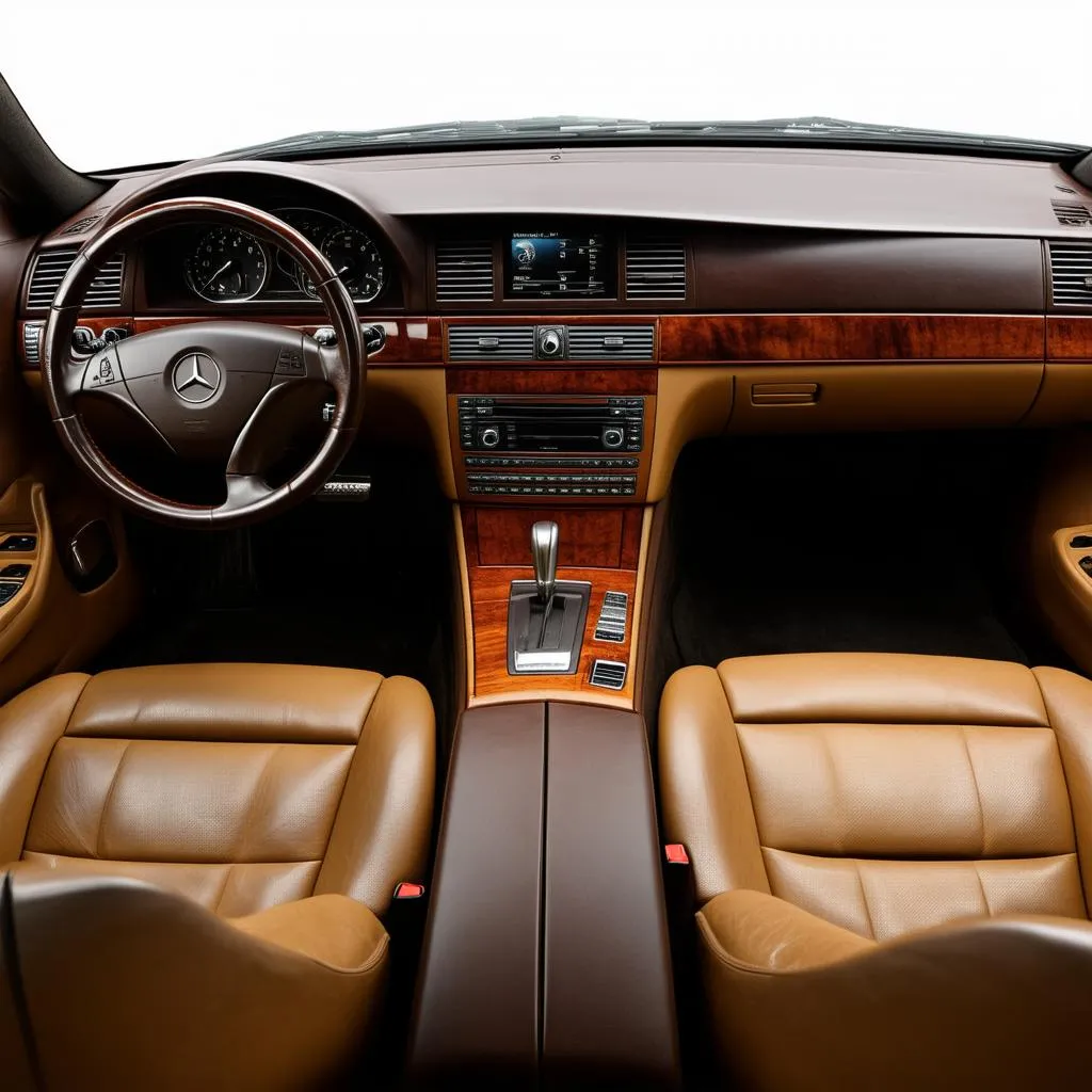 Interior Mercedes-Benz S55 AMG 2001