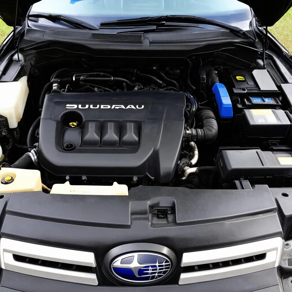 Subaru Legacy Engine Bay