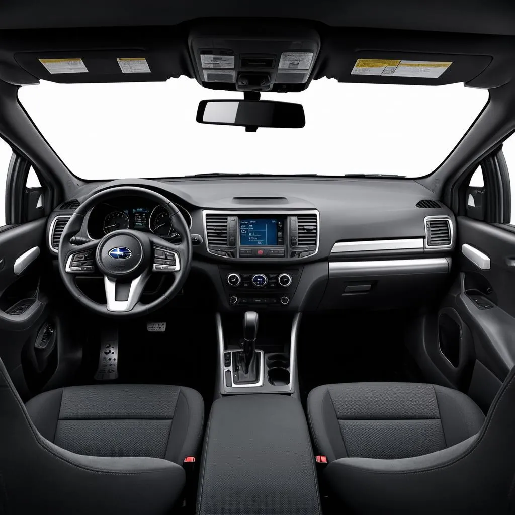 Subaru Outback 2012 Interior