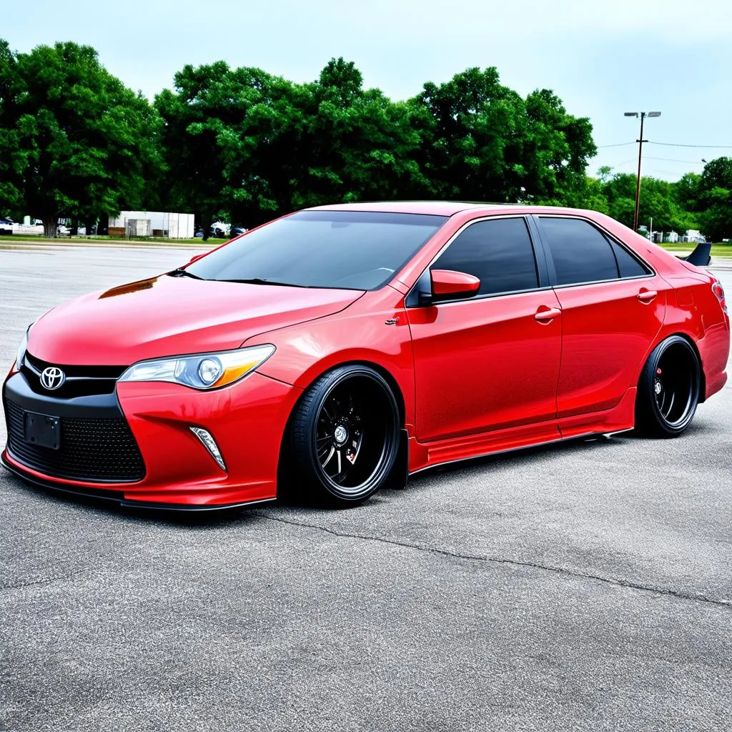 Toyota Camry 2014 modified exterior