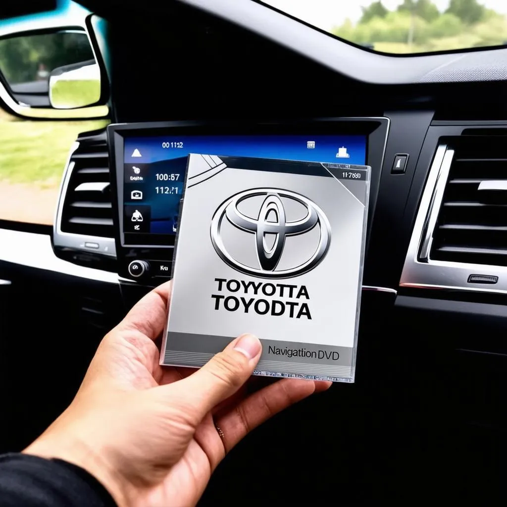 DVD de navigation Toyota