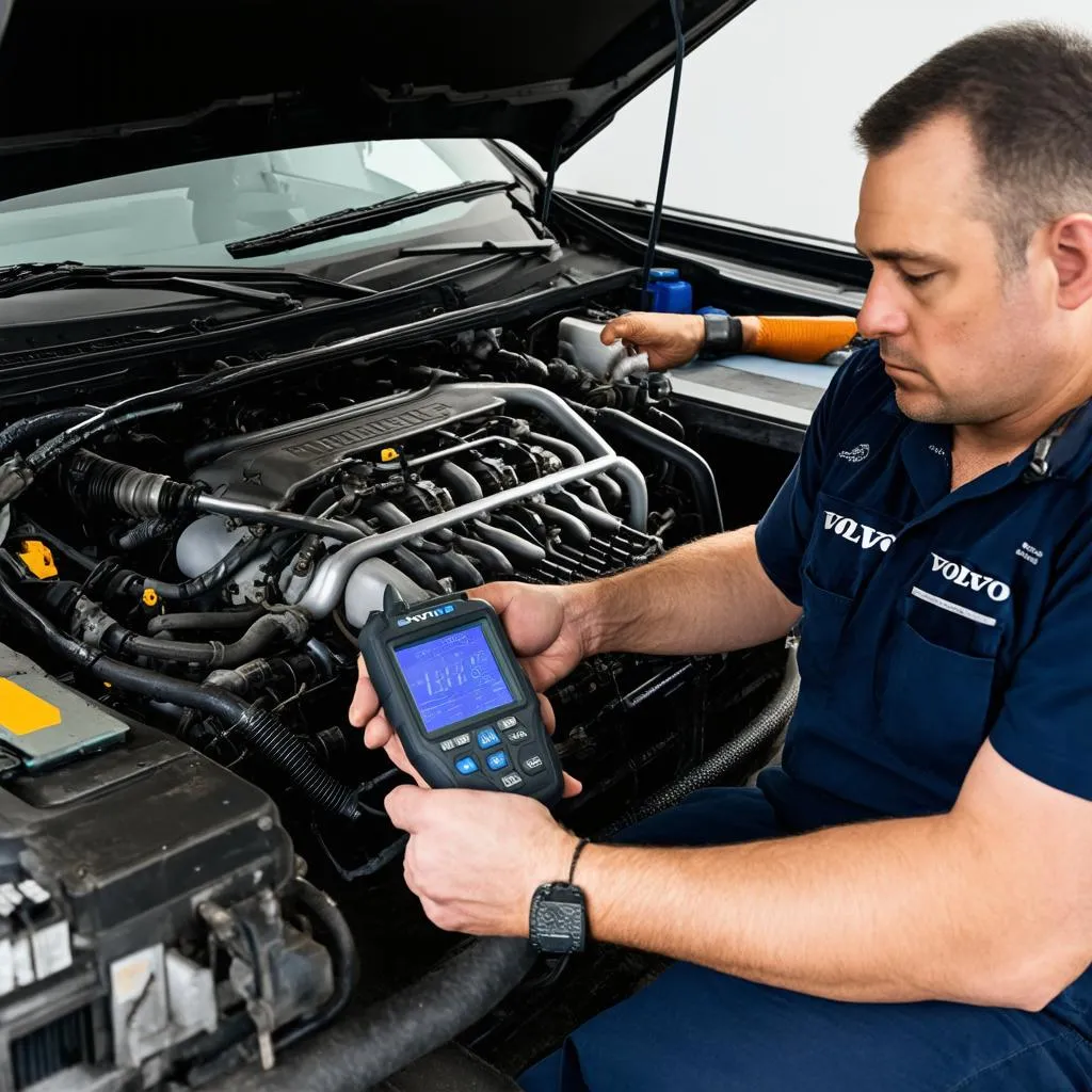 Diagnostic moteur Volvo D12