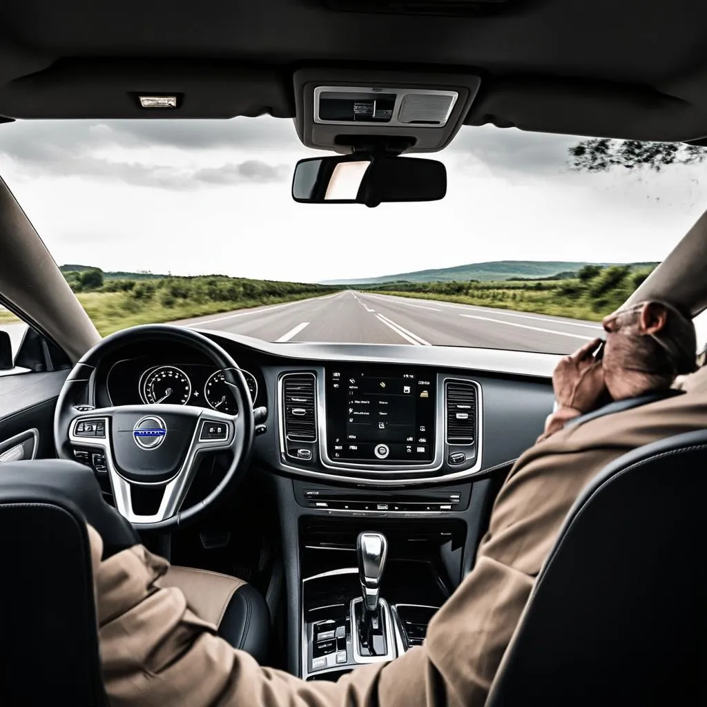 Driving experience of Volvo S80 2013