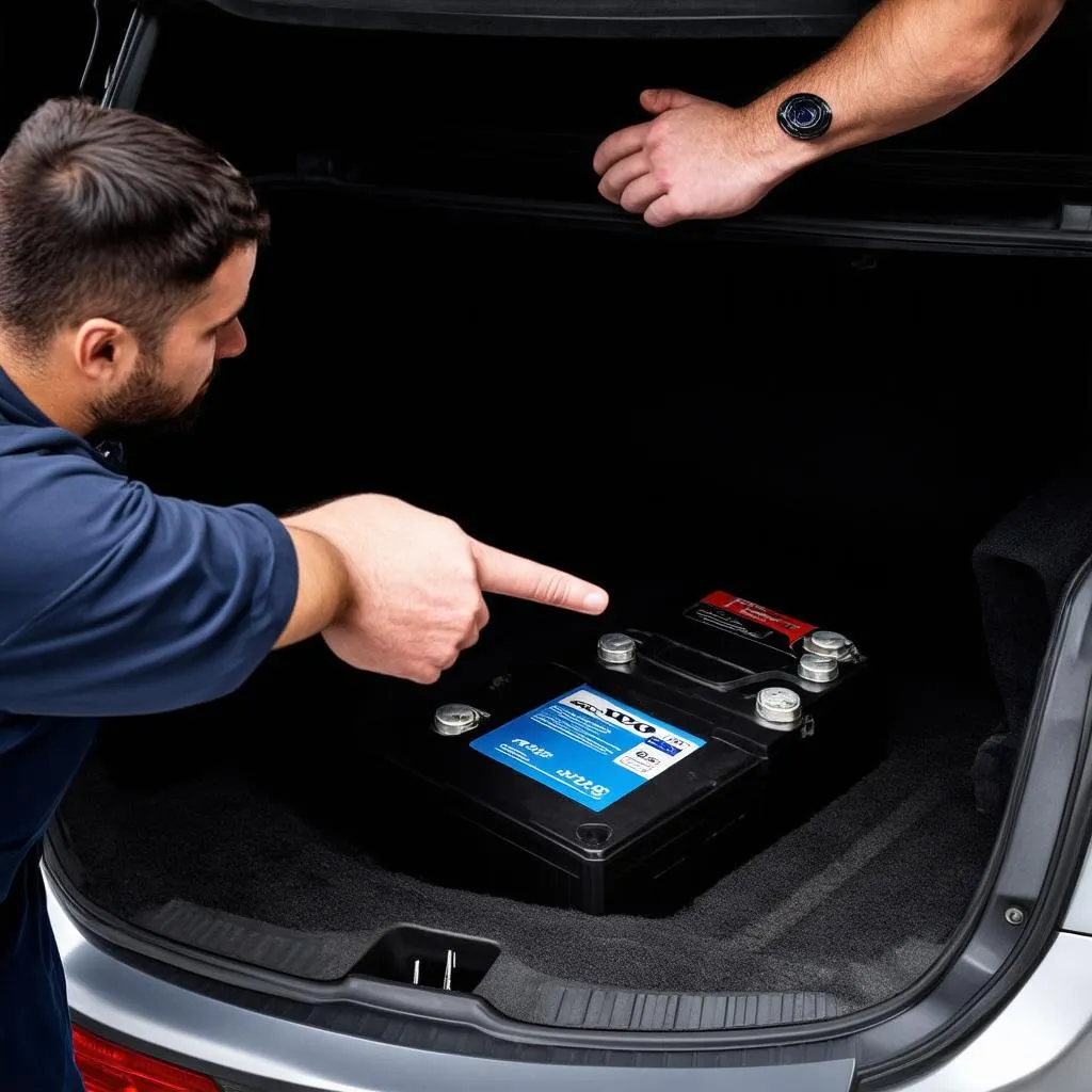 Volvo XC90 Battery Location