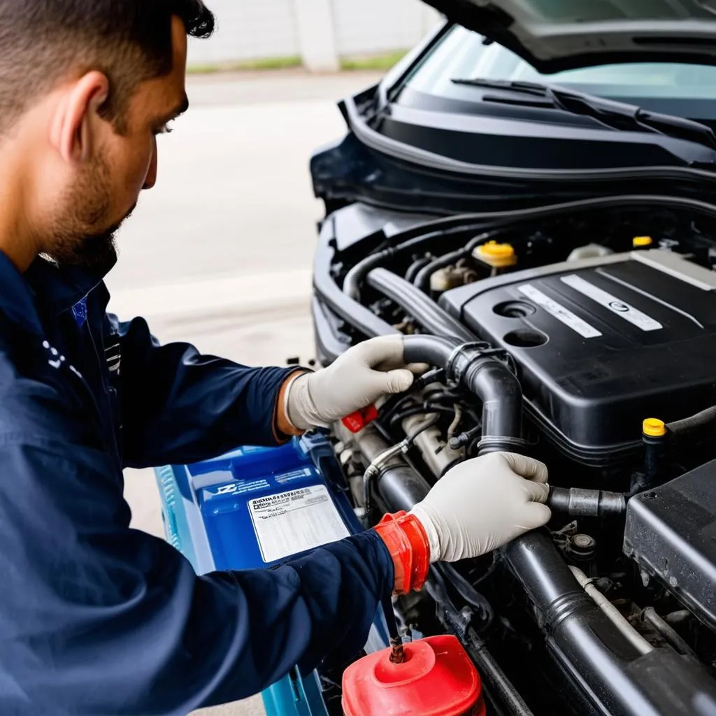 Système d'alimentation en carburant de la Volkswagen Jetta