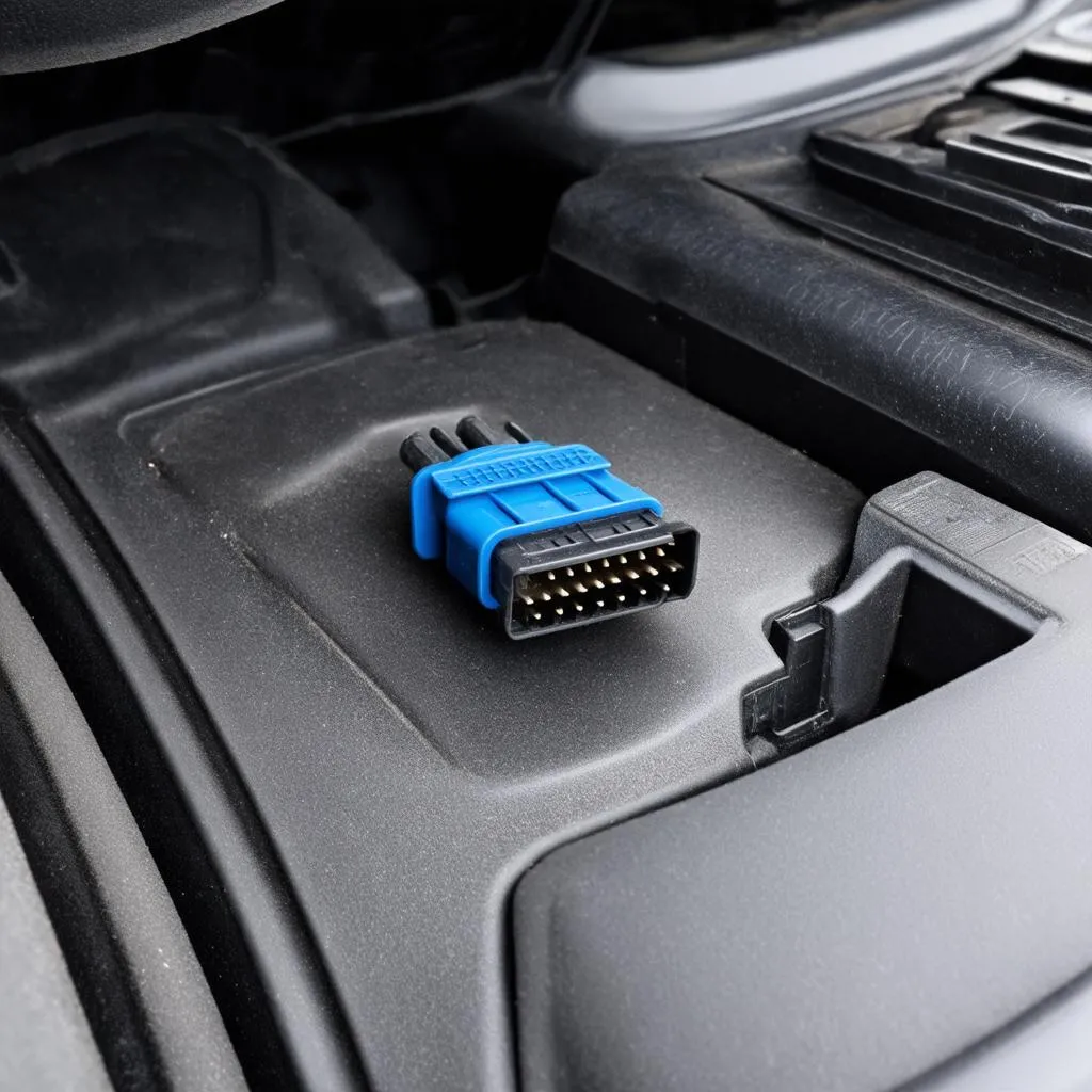 OBD connector location