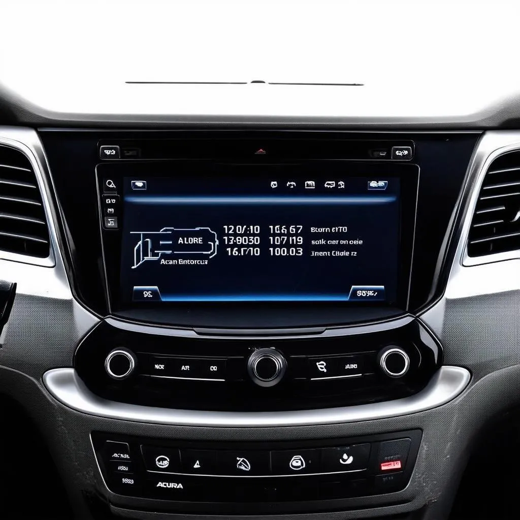 Code autoradio Acura MDX