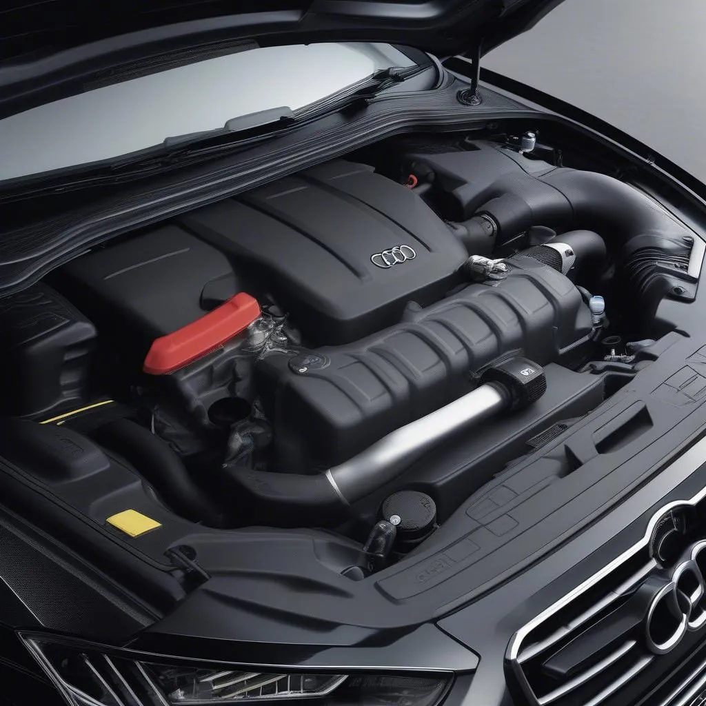 Moteur d'une Audi A3