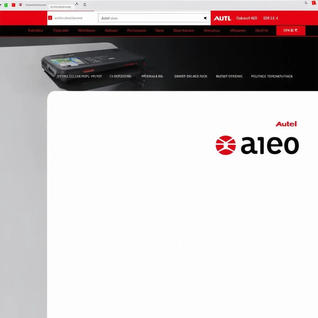 Site web Autel