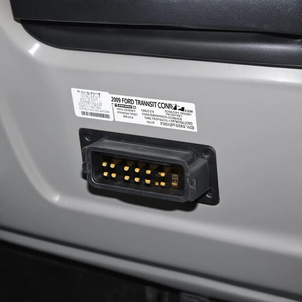 Ford Transit Connect OBD Location