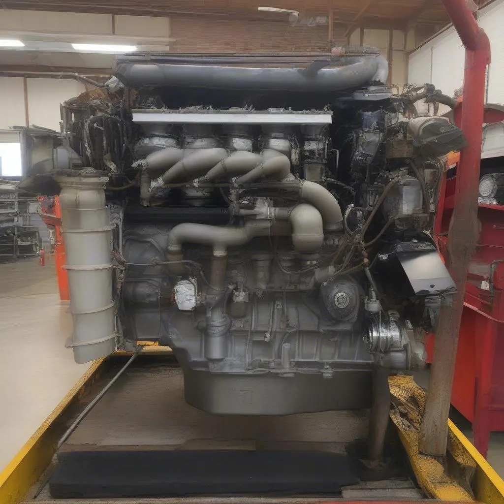 Mack MP8 DPF delete engine