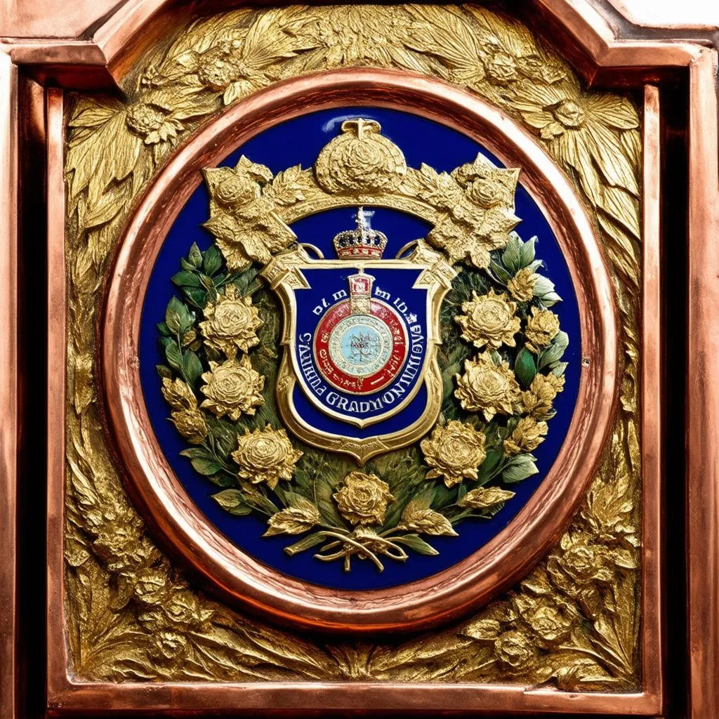 Plaques de l'autel majeur de Grandmont