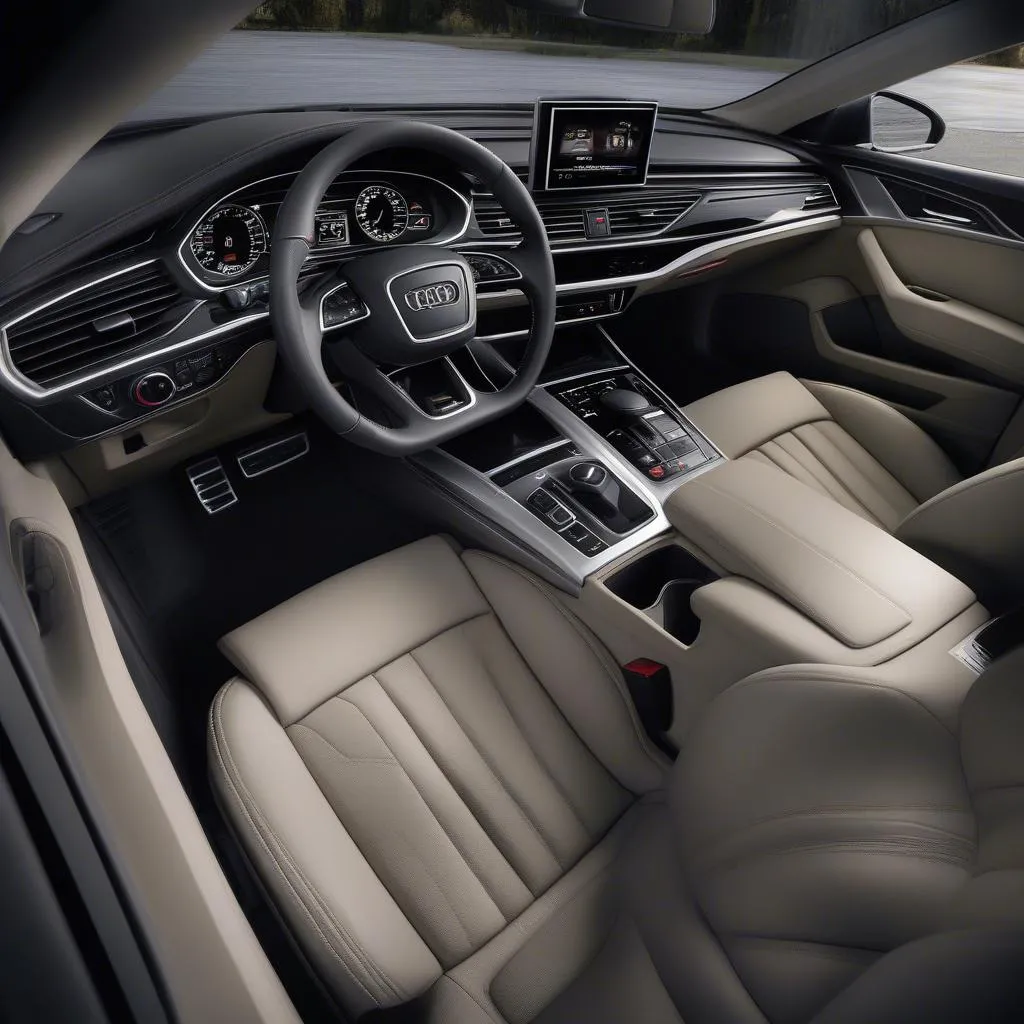 Audi A6 3.0 T interior