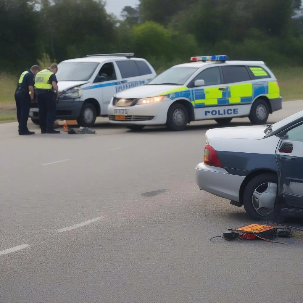 Accident de voiture de location