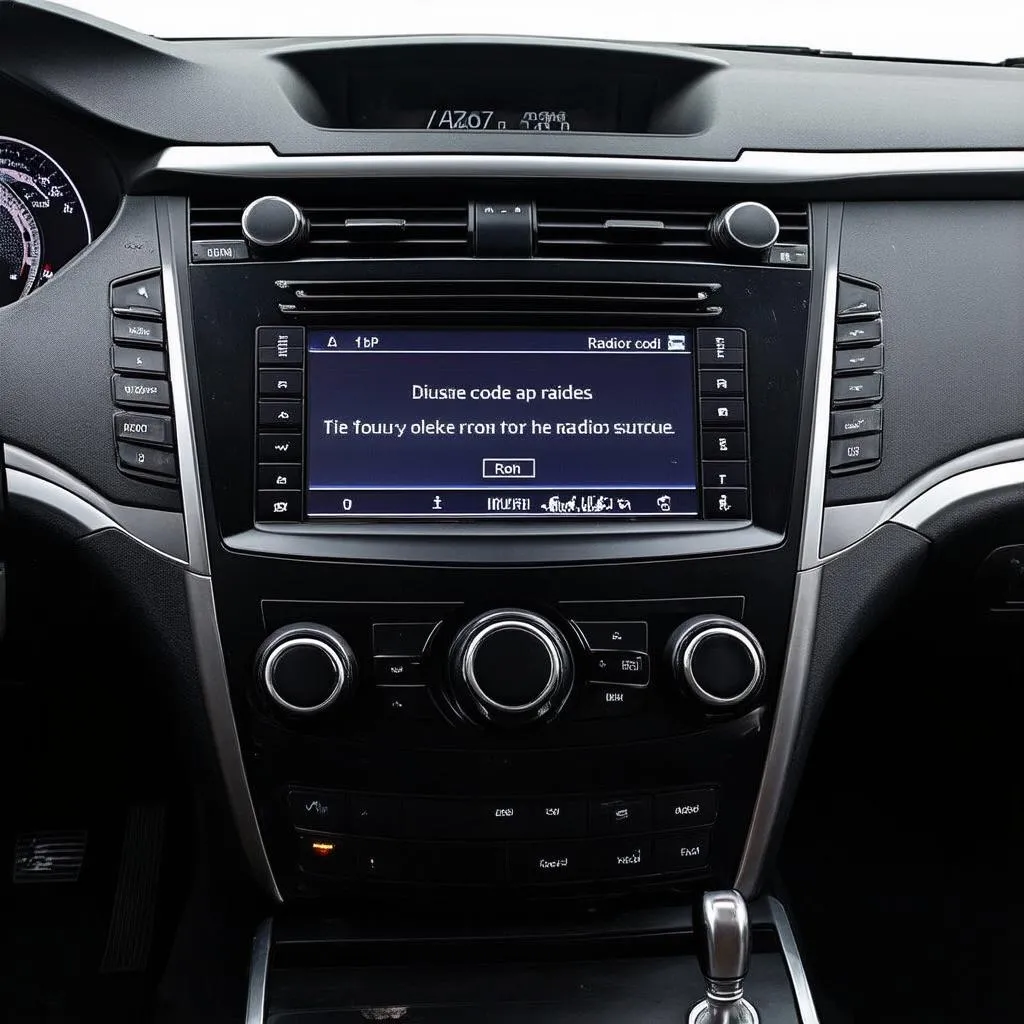 Acura MDX Radio Code