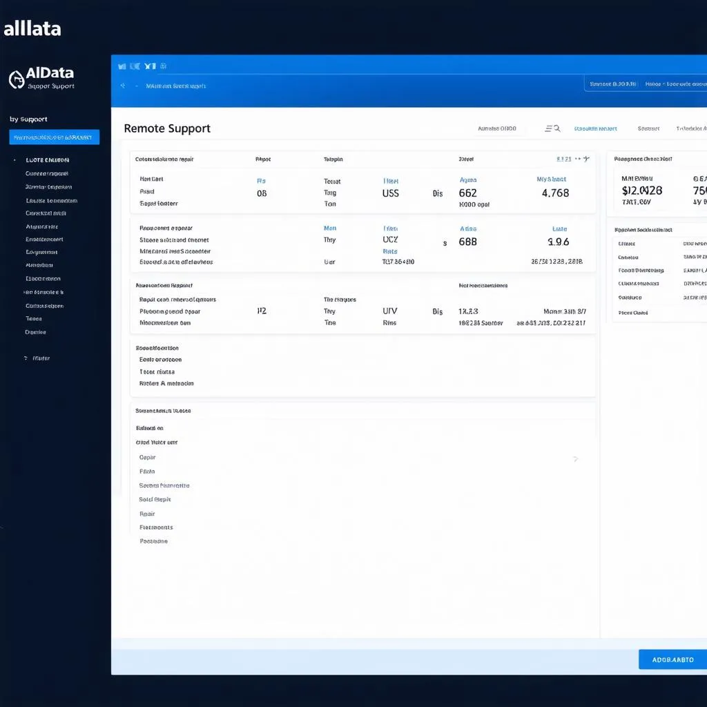 Alldata Remote Support Dashboard