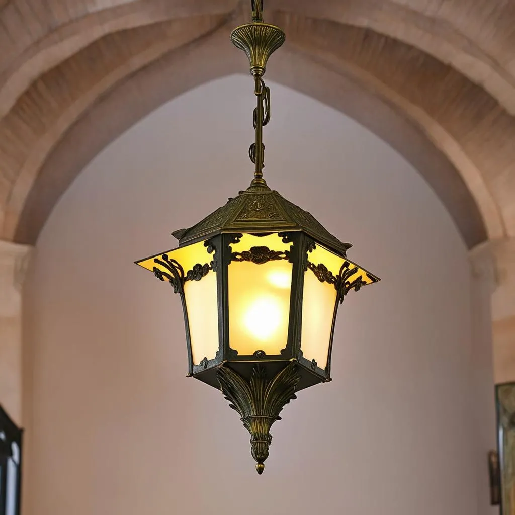 Les Anciennes Lampes d’Autel d’Eglise à Suspendre: Un Témoignage Lumineux du Passé