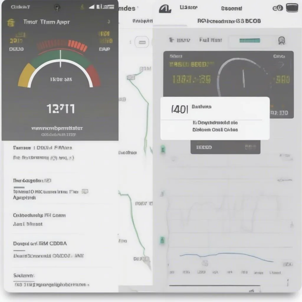 Application de diagnostic de voiture utilisant ELM 357 OBD