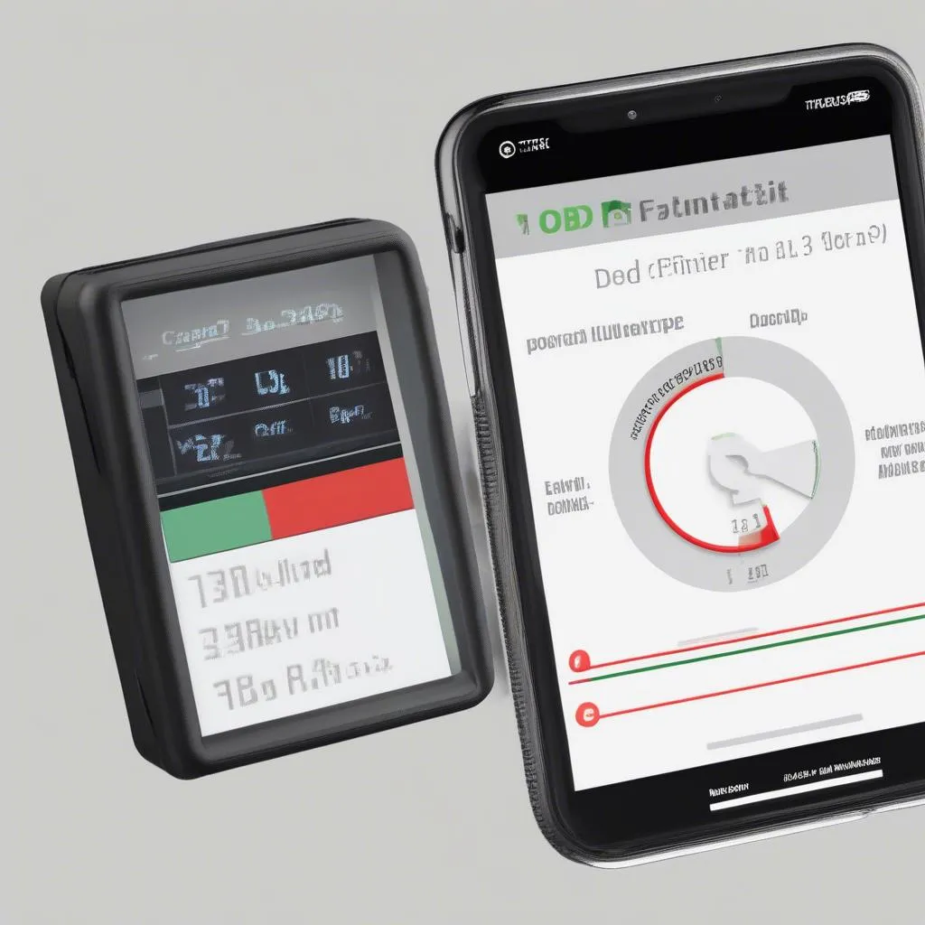 Application OBD II sur un smartphone