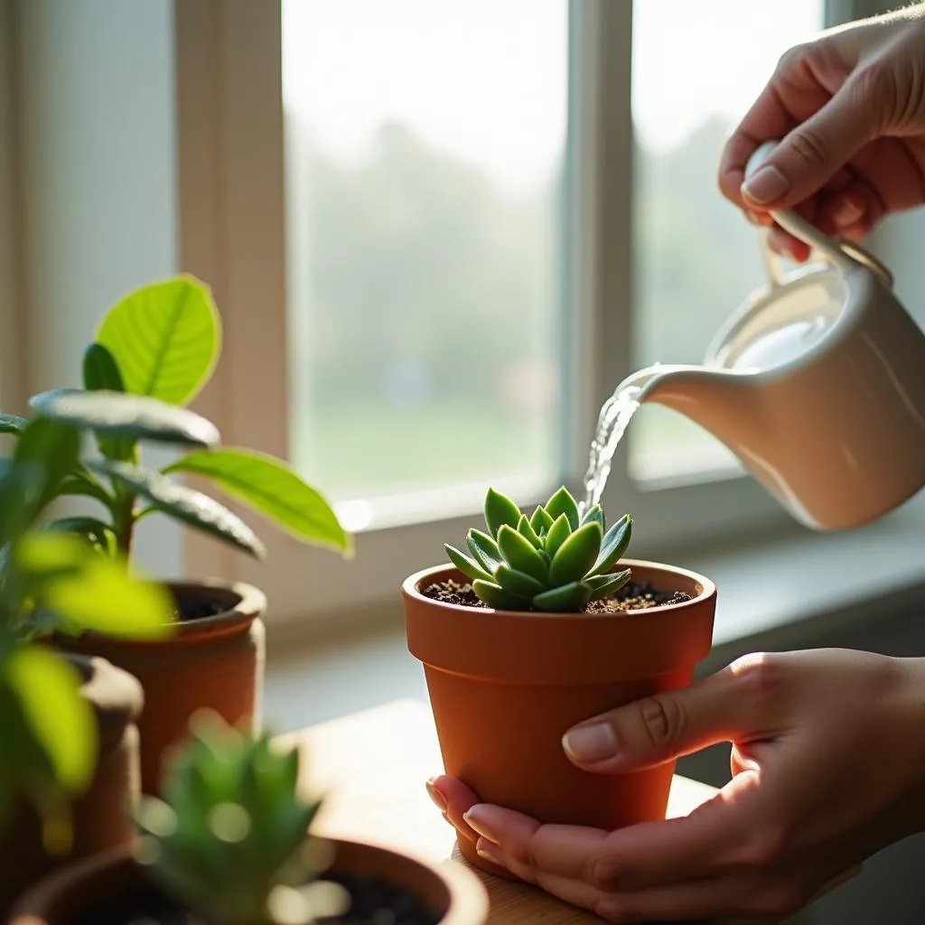 Arroser les succulentes: à quelle fréquence?