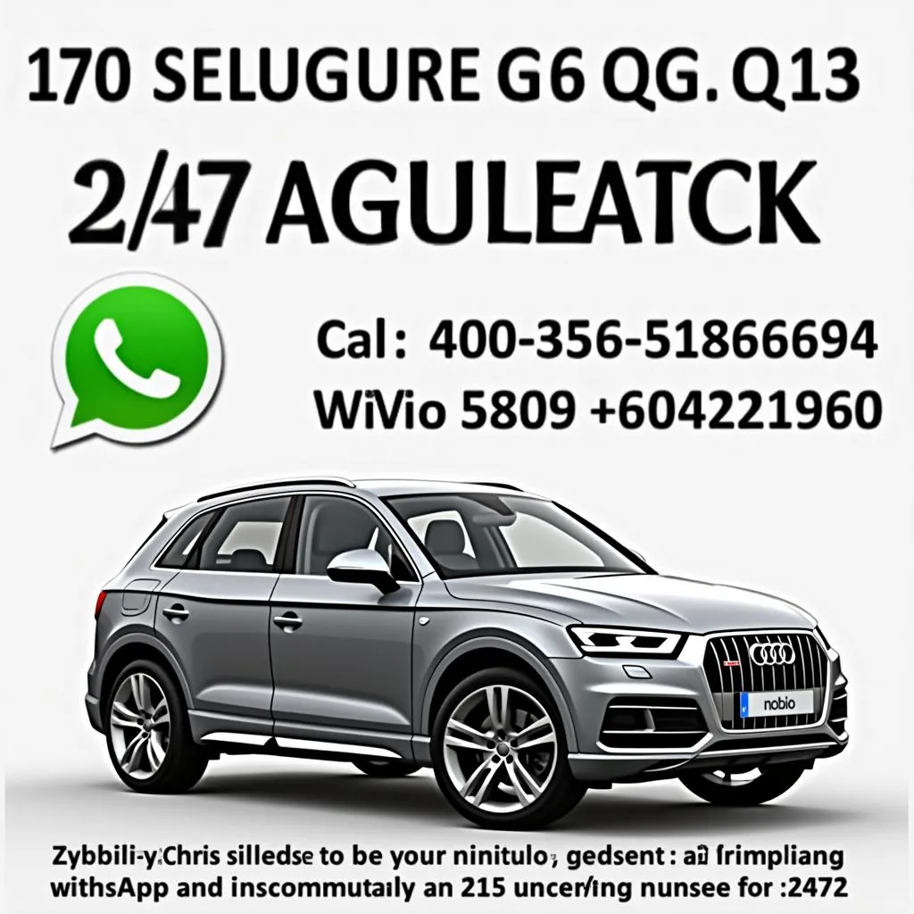 Assistance Audi Q5 24h/24 et 7j/7