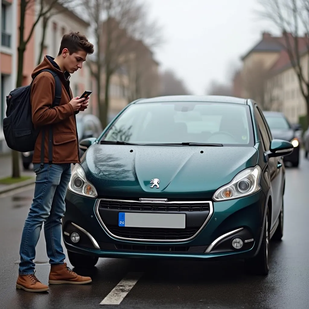 Assurance auto jeune conducteur Peugeot 208