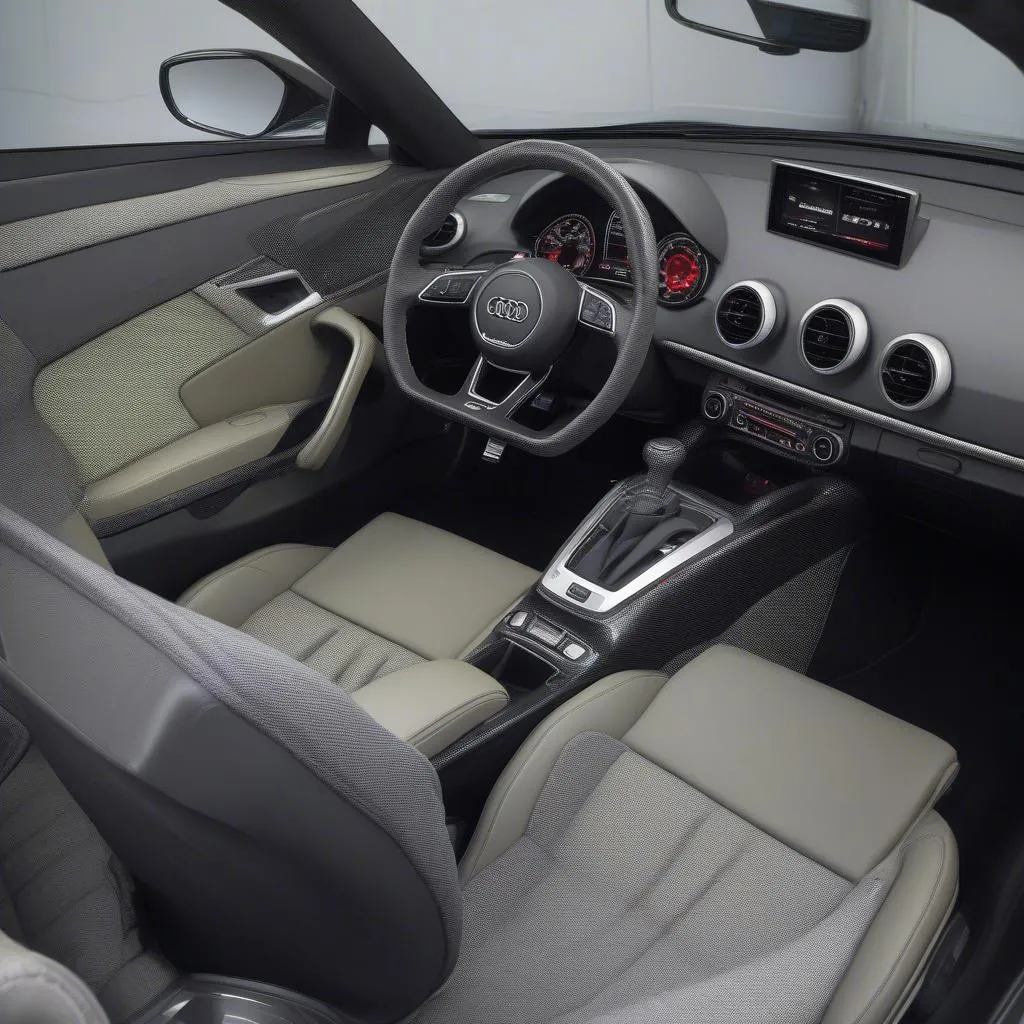 audi tt interior