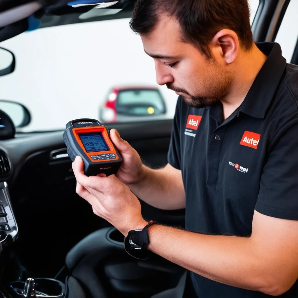 Autel CAN OBD diagnostic tool for European cars