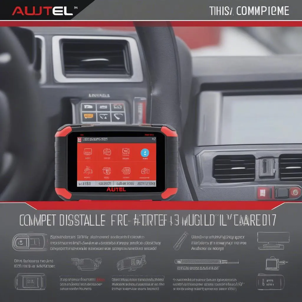 Autel Compitale : Scanner de Diagnostic Automobile pour Voitures Européennes